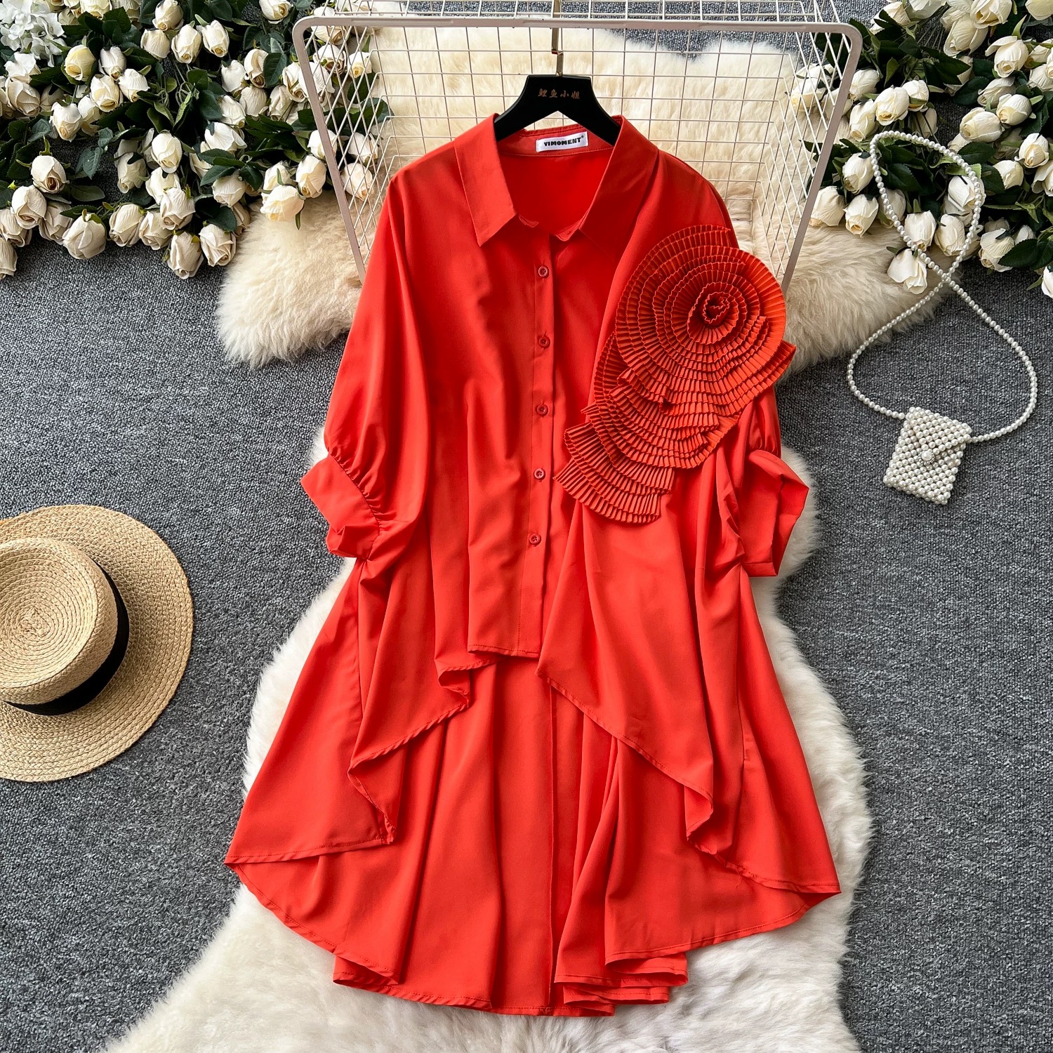 Glow the extra shirt dress SD127 images